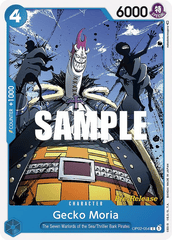 Gecko Moria - OP02-054 - P - Paramount War Pre-release Promo